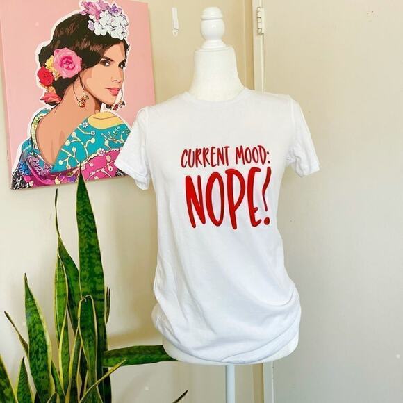 Current Mood Canvas T-shirts - Picture 2 of 4